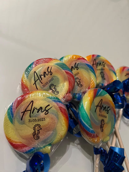 Ronde stickers | Alleen zwarte inkt