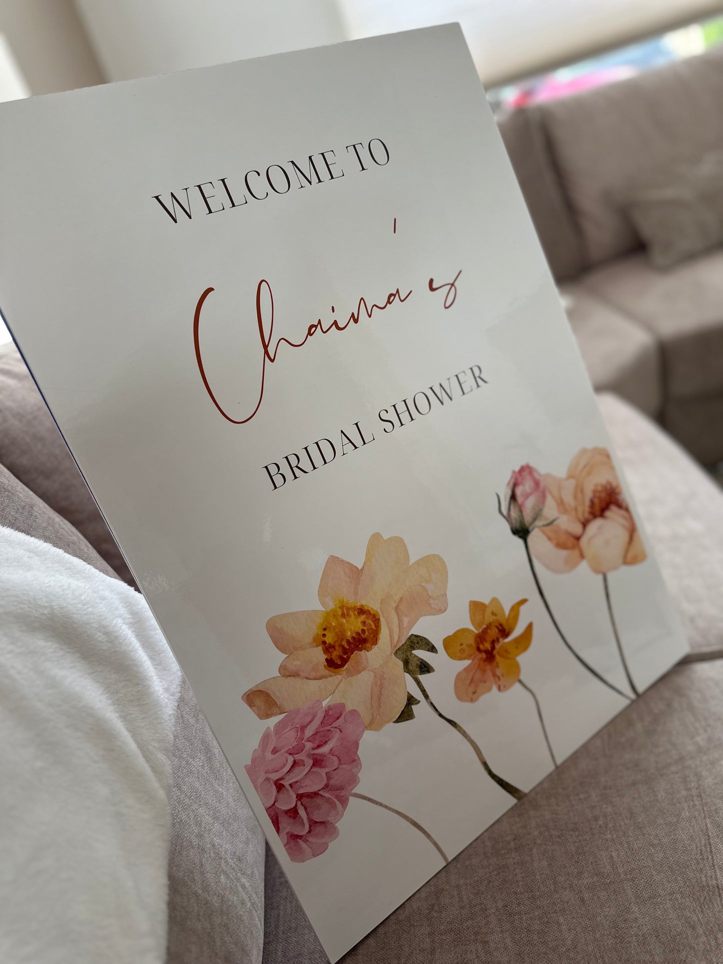 Welkomstbord | Full color