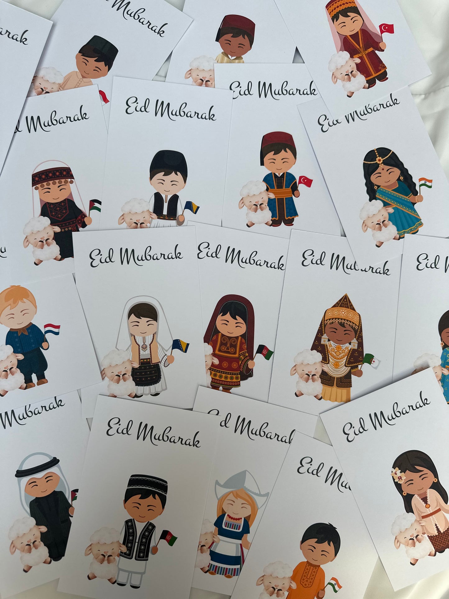 Eid Mubarak | Nationaliteit kaart