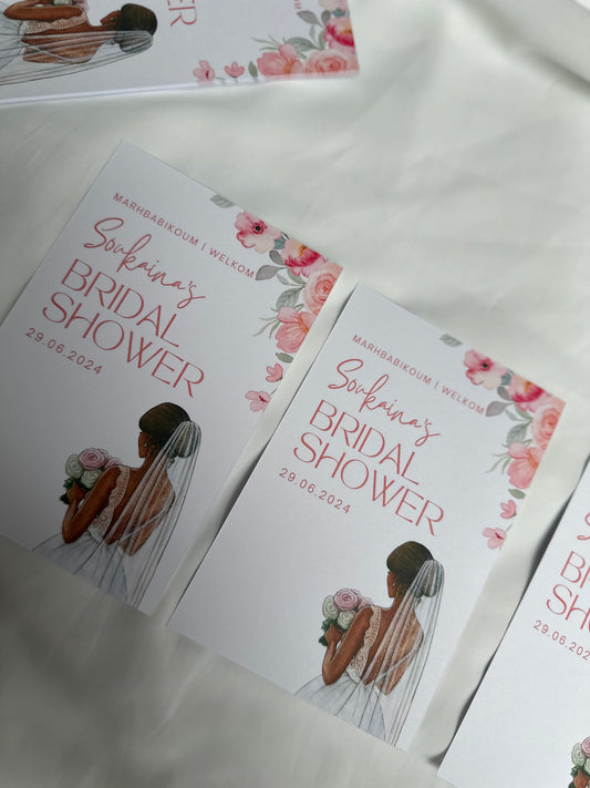 Tafelkaart | Bridal Shower