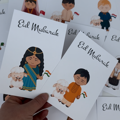 Eid Mubarak | Nationaliteit kaart