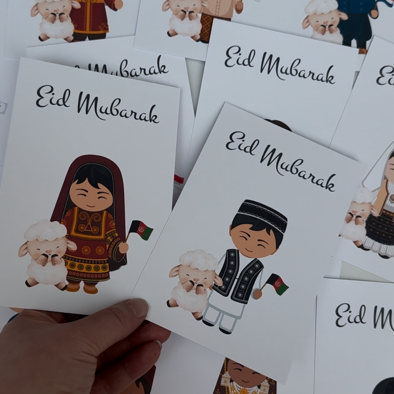 Eid Mubarak | Nationaliteit kaart