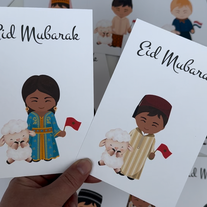Eid Mubarak | Nationaliteit kaart