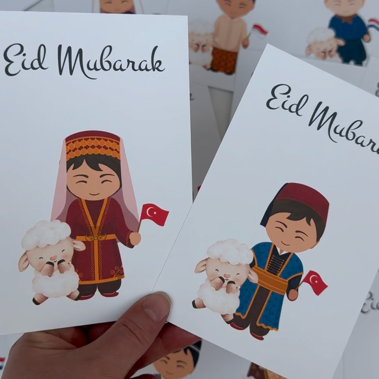 Eid Mubarak | Nationaliteit kaart