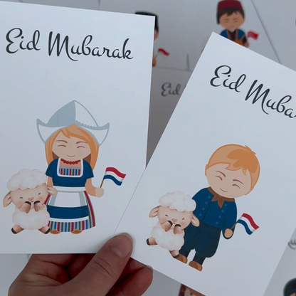 Eid Mubarak | Nationaliteit kaart