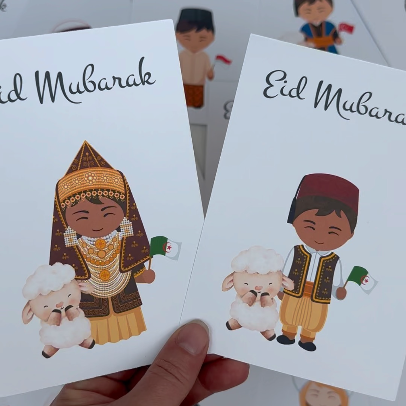 Eid Mubarak | Nationaliteit kaart