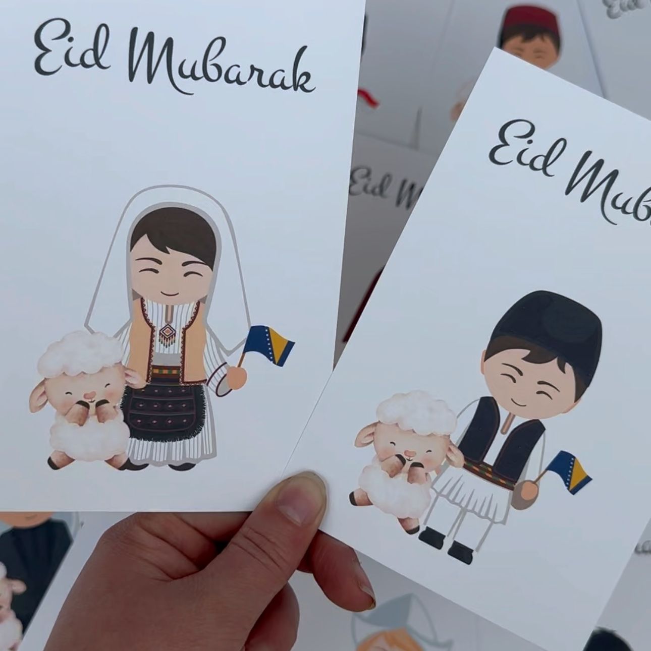 Eid Mubarak | Nationaliteit kaart