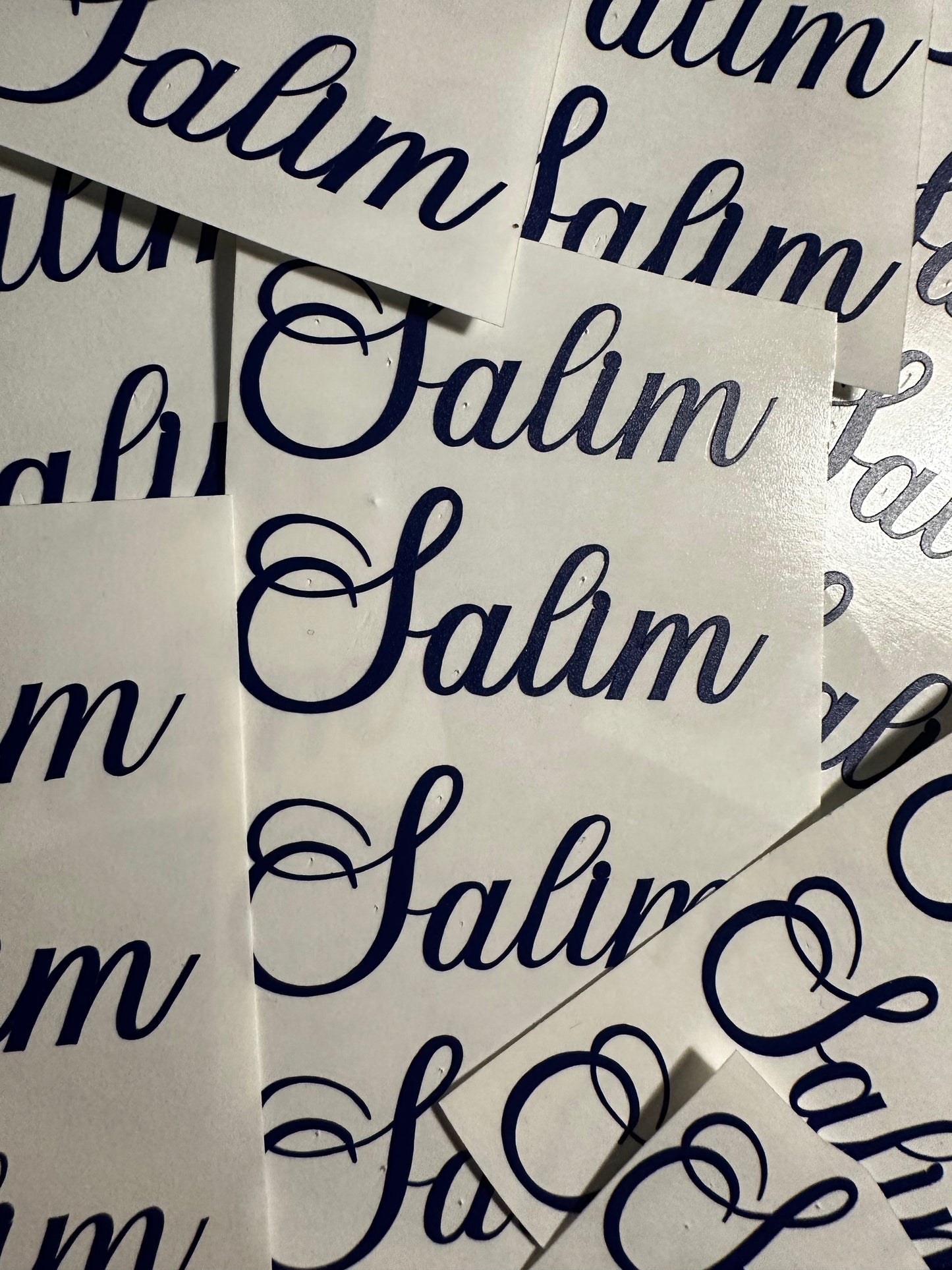 Vinyl | Naamstickers