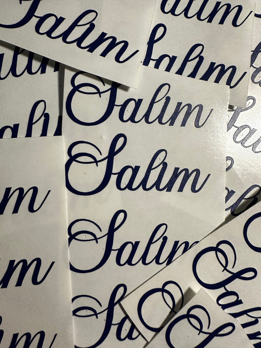 Vinyl | Naamstickers