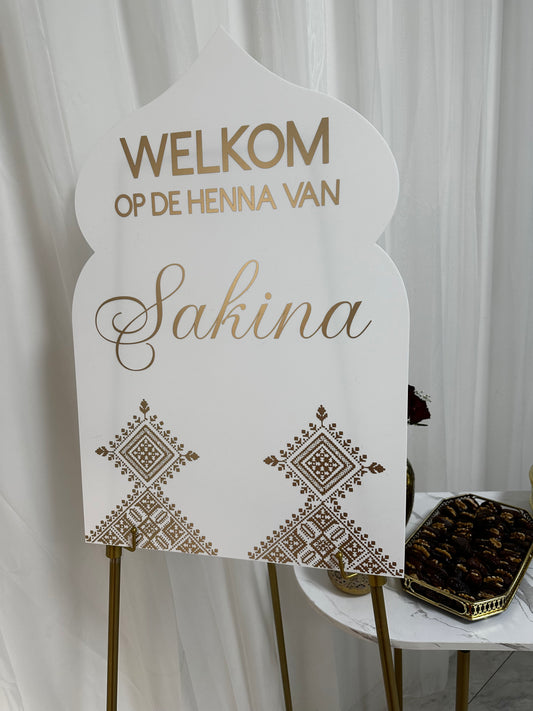 Welkomstbord | Noor