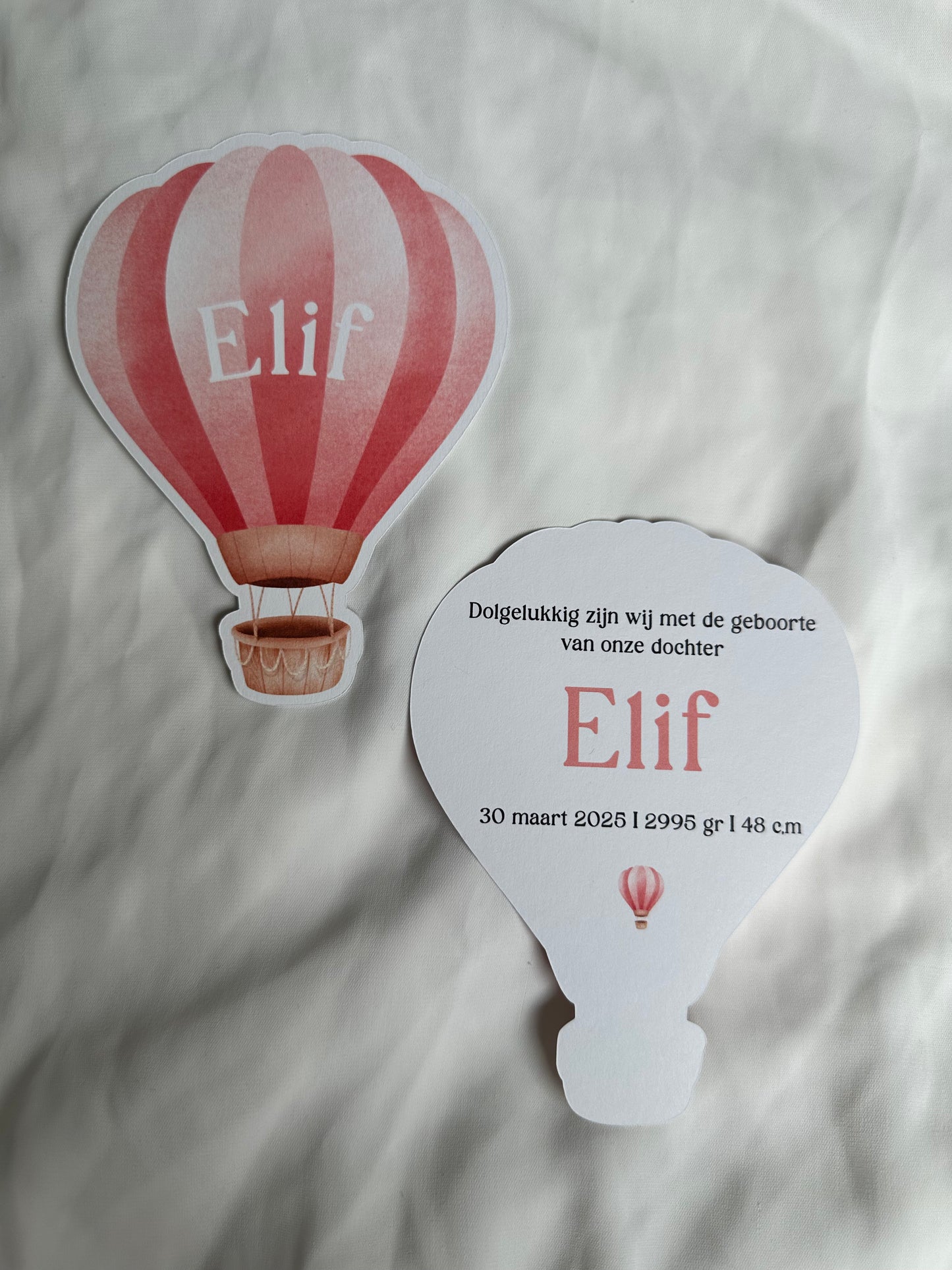 Geboortekaarten | Luchtballon