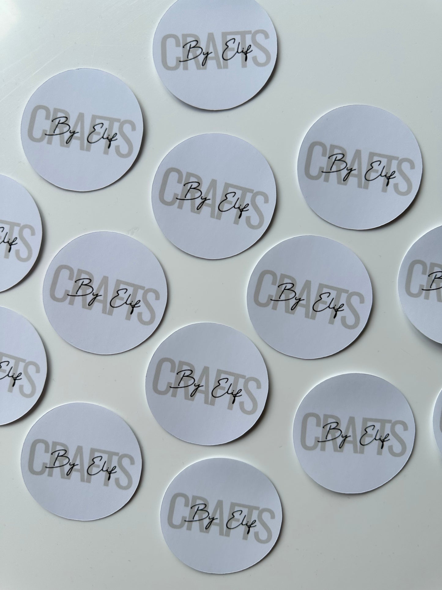 Ronde stickers | Logo naar wens