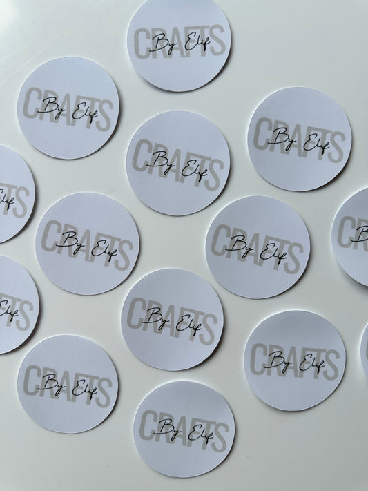 Ronde stickers | Logo naar wens