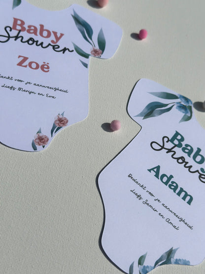 Tafelkaart | Baby romper