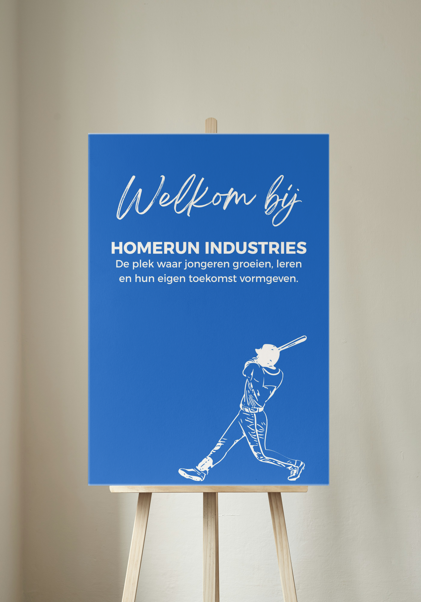 Welkomstbord | Full color