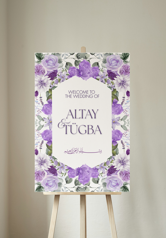 Welkomstbord | Full color