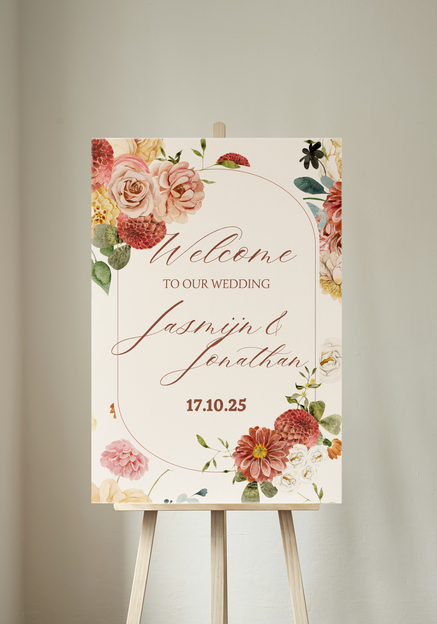 Welkomstbord | Full color